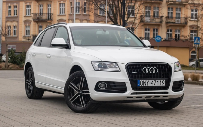 audi Audi Q5 cena 69500 przebieg: 215000, rok produkcji 2016 z Nysa